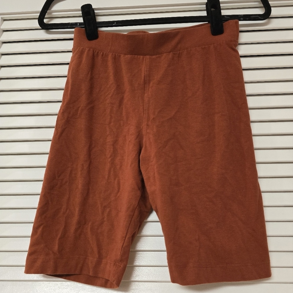 Intimately Free People - Burnt Orange Stretchy Athletic Shorts